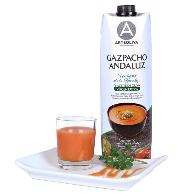 Gazpacho en prisma de 1L ARTEOLIVA