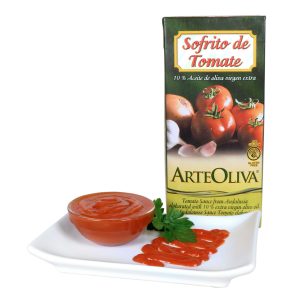 Sofrito casero de tomate en brik de 1 litro